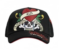 Cappellino da Baseball El Barbas di Alta Qualità, Logo Ricamato 3D, Visiera Curva Effetto Invecchiato, Gorras Rich Forever, Cappelli Thirty One