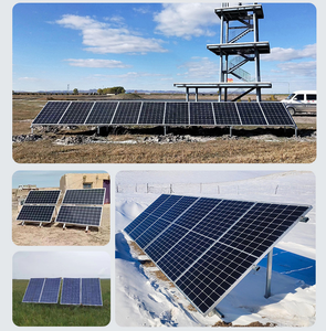 Kit complet de centrale <span class=keywords><strong>solaire</strong></span> 500W-700W, système de stockage d'énergie hybride, module photovoltaïque de type N avec batterie pour projet connecté au réseau - Product Image 6