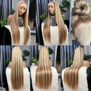 Pelucas de Cabello Humano con Frente de Encaje HD al por Mayor, Peluca Frontal de Encaje Invisible 13x4/6, 180% de Densidad, Cabello Virgen Pre-Desplumado para Mujeres Negras - Product Image 2