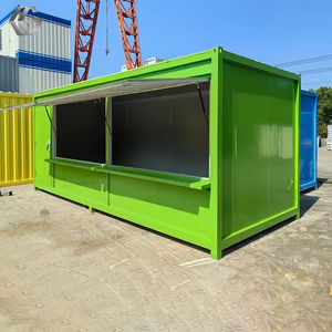 10ft thức ăn nhanh mini di động container cà phê bar nhà thiết kế hiện đại vận chuyển ngoài trời container quán cà phê cửa hàng pop-up cửa hàng - Product Image 4