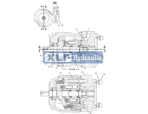 Bon prix pour les pièces détachées d'excavatrice vendues directement par l'usine, pompe à piston 170-9918 pour CART 390D 390D L 385B 385C FS L MH 5090B - Product Image 1