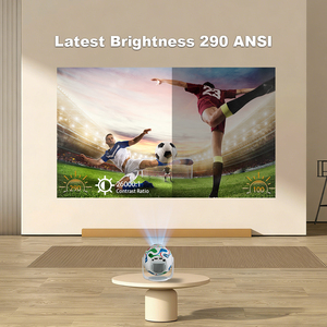 Topleo <b>Android</b> 14 LED Short Throw Smart <b>Projector</b> Portable Home Outdoor Mini 8k Video Decoding TP360 Football <b>Android</b> 14.0 Smoot - Product Image 6
