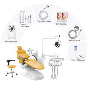 High Quality Multifunctional Full Set Dental Chair Unit Electric Metal Dental Unit - Product Image 6