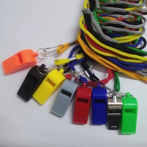 Silbato deportivo de plástico al por mayor con cordón, silbatos fuertes para árbitros, entrenadores, silbato de seguridad para emergencias y supervivencia - Product Image 5