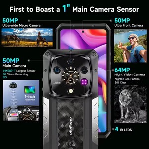 Ulefone AI Armor 28 Ultra 5G Nhiệt Hình Ảnh Gồ Ghề Điện Thoại <span class=keywords><strong>Mtk</strong></span> Dimensity 9300 + Amoled <span class=keywords><strong>Android</strong></span> Điện Thoại Di Động 1Tb Rom Điện Thoại - Product Image 4