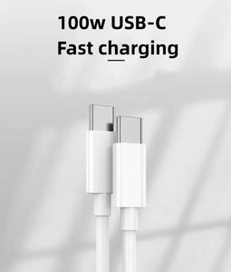 <span class=keywords><strong>Cable</strong></span> de Carga Rápida USB C de Cobre Puro TPE PD 100W 1M 2M 5A Tipo C con Certificación E-mark para iPhone 15 16 17 para <span class=keywords><strong>Mac</strong></span> <span class=keywords><strong>Book</strong></span> <span class=keywords><strong>Pro</strong></span> - Product Image 6