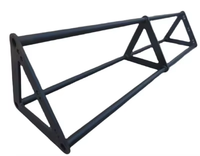 Équipement de gymnastique de haute qualité en gros Barre de traction triangulaire en acier pour entraînement physique professionnel