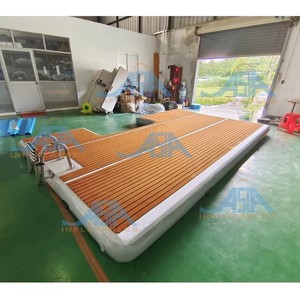 Piattaforma Galleggiante Gonfiabile Personalizzata in PVC per Uso Domestico Interno, Piscine Oceaniche/Marine, Yacht e Parchi Acquatici - Product Image 3