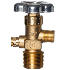 Vannes de cylindre de gaz industrielles, vannes de réduction de pression, vannes de commande solénoïdes CGA580 CGA540 CGA320 QF-2D pour cylindre d'oxygène - Product Image 5