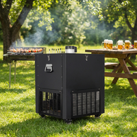 Enfriador de Cerveza Comercial de Seis Líneas, Dispensador de Bebidas de Acero Inoxidable