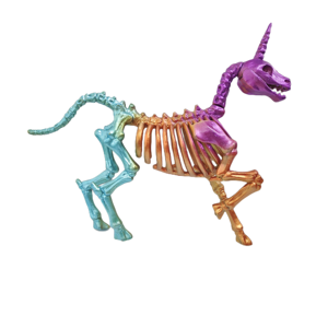 Factory Manufacture Classic <b>Plastics</b> Holiday Decor Halloween Celebration Props <b>Animal</b> Skeleton Model - Horse Skeleton - Product Image 5