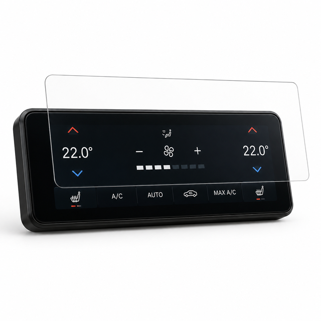 Clear Anti Fingerprint PET Protective Film for Car Dashboard Center Display and Navigation Touchscreen Car Screen Protectors