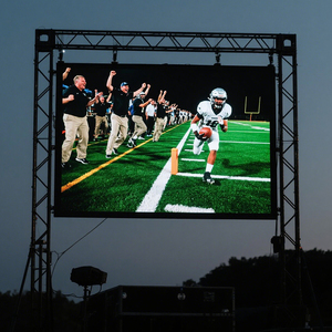 Pantallas Led de vídeo <span class=keywords><strong>HD</strong></span> a todo color, pantalla exterior, partido de Fútbol de Rugby, estadio deportivo, publicidad, partido de Fútbol - Product Image 1