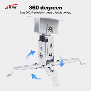 SLJ <span class=keywords><strong>projecteur</strong></span> cintre universel 360 degrés <span class=keywords><strong>projecteur</strong></span> montage plafond <span class=keywords><strong>support</strong></span> <span class=keywords><strong>mural</strong></span> pour accessoires de <span class=keywords><strong>projecteur</strong></span> - Product Image 5