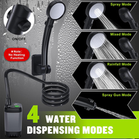 Douche portable AMBITION pour voiture, camping, randonnée, voyage, lavage de voiture, outils de lavage