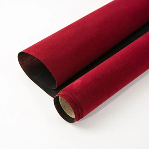 Fleece vải tĩnh điện đổ xô vải hộp đồ trang sức lót hiển thị truy cập cabinetbottom vải trở lại keo vải sang trọng - Product Image 2