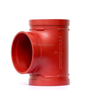 Ventas directas de fábrica Accesorios de tubería ranurada contra incendios Equal Tee Equipo esencial de extinción de incendios - Product Image 1