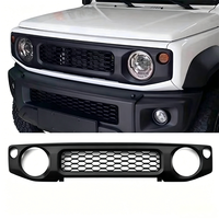 Grille avant en ABS de qualité supérieure pour Suzuki Jimny JB64 JB74 2018-2026, style tout-terrain, protection contre les insectes et les pierres, installation sans perçage