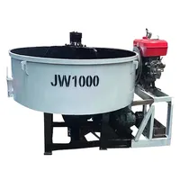 Vertical Stand Pan Concrete Mixer, Drum Thickness 7.0mm