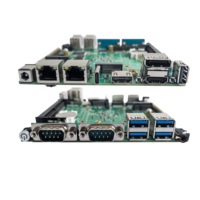 Mini PC Industrial de 3.5 Pulgadas, Placa Base con 2 Puertos COM, Admite hasta 16 GB de RAM Máxima, Placa Base Mini ITX N100