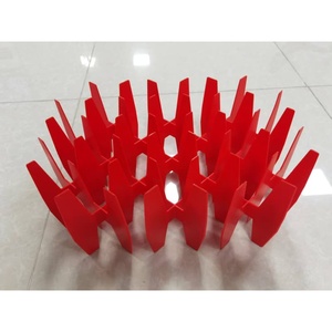 Diviseur de verres à vin rouge en PP, support à verres à vin spécial aviation, porte-gobelets en plastique pour porte-gobelets d'avion, lot de 5/2/10 pièces - Product Image 5