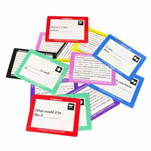 การ์ดแฟลชวัสดุการเรียนรู้แบบพิมพ์เองสำหรับการศึกษา  การ์ดแฟลชภาษาเรียนรู้ไปพร้อมกัน - Product Image 2