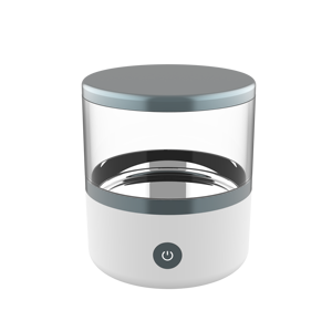 Ambient Electric Portable Mini Ultrasonic Cleaner with <b>UV</b> <b>Light</b> for Braces Household Use 180ml Capacity Digital Timer - Product Image 3