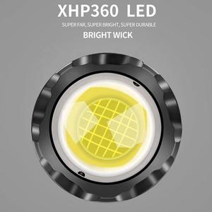 Brightenlux longue portée 1500 Lumen tête torche <span class=keywords><strong>lampe</strong></span> étanche USB Rechargeable XHP360 Led Zoom <span class=keywords><strong>lampe</strong></span> <span class=keywords><strong>frontale</strong></span> pour la pêche chasse - Product Image 2