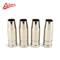 Accessoires de soudeur Euro MIG MAG 19 pièces 15AK Kit de buse de torche de soudage buse conique pour ensemble d'embouts de Contact européen 15AK