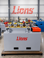 Machine à cintrer les tubes CNC à 9 rouleaux de 5,5 kW avec moteur servo de 3,8 kW pour les structures de serres