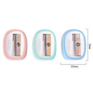 Deli Pencil Sharpener 68652 48pcs Mixed Colors Mini Portable For Students - Product Image 3