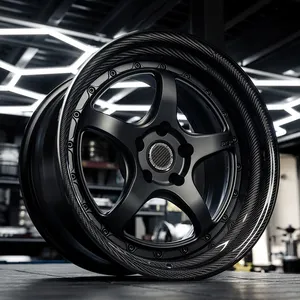 Carbon Fiber Two-piece Forged Wheels With Deep Concave Shape High Quality Ultra-light Wheels 19 20 21 22 Inch Rims