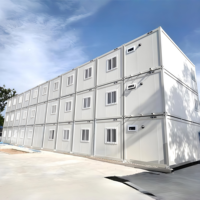 Casa Contenedor de Diseño Moderno de Ensamblaje Rápido para Uso Exterior, Refugio para Desastres y Suministro de Viviendas de Emergencia