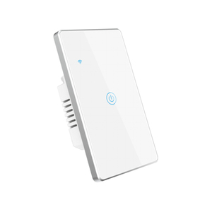 Thông minh <span class=keywords><strong>1</strong></span>-4 gang chúng tôi chuyển đổi ánh sáng tiêu chuẩn Wifi + BLE điều khiển từ xa bền 10A cảm ứng Glass Bảng điều chỉnh trung tính + sống dây cuộc sống thông minh - Product Image 1