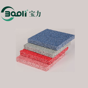 Piste de course en caoutchouc de qualité supérieure, longue durée de vie, pour terrains de sport, absorption des chocs, écologique, intérieur/extérieur - Product Image 1