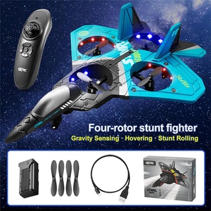 Drone professionnel V17 2.4G en mousse EPP avec moteur sans noyau, détection de gravité, quadricoptère RC, avion télécommandé, chasseur - Product Image 2