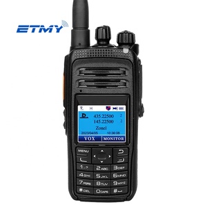 Dual Band UHF VHF 7 Wát công suất cao DMR hai cách phát thanh cầm tay Walkie Talkie cho an ninh với aes256 - Product Image 1