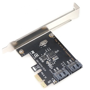 Scheda di espansione SATA PCI express a SATA 3.0 controller SATA a <span class=keywords><strong>2</strong></span> porte PCI-e - Product Image 1