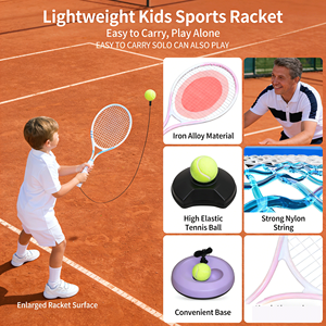 Raquettes de <span class=keywords><strong>tennis</strong></span> pour enfants en gros, cadre en aluminium léger, poignée antidérapante, certifiées CE, idéales pour les écoles et les clubs - Product Image 5