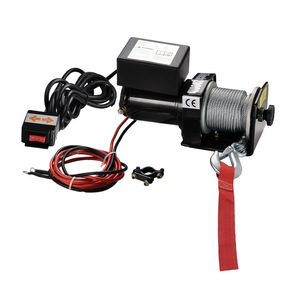 באיכות גבוהה שחור UTV 9500lb מיני סירת מטעין 12v חשמלי כננת מנוע - Product Image 4
