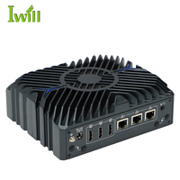 Mini PC de escritorio de alta calidad 12th Gen Core I7 2COM 3HD Mini computadora industrial para Win10 11 Linux