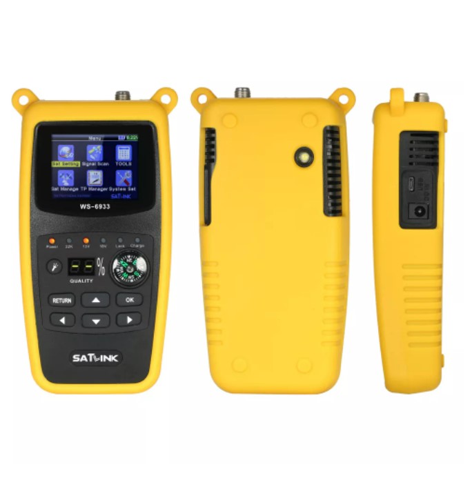 Оригинальный Satlink WS-6933 DVB-S2 FTA C & Ку WS6933 спутниковый Finder метр