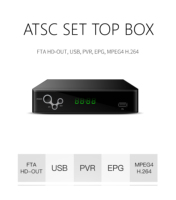 Dominica/EE. UU./México/Canadá free to air ATSC receptor de TV FTA Set Top Box STB TV modulador PVR decodificador