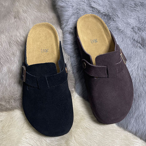 Sandales et pantoufles d'<span class=keywords><strong>hiver</strong></span> confortables en fausse fourrure et cuir pour femmes, à semelle épaisse et plateforme, pour le dropshipping - Product Image 3