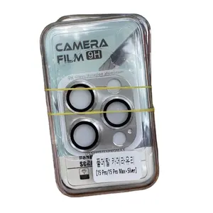 9H 3D Kim Loại Ống Kính Phim HD Rõ Ràng Tempered Glass Bảo Vệ Màn Hình Cho <span class=keywords><strong>iPhone</strong></span> 16 16 Pro 16 Pro Max Điện Thoại Di Động Máy Ảnh Ống Kính - Product Image 1