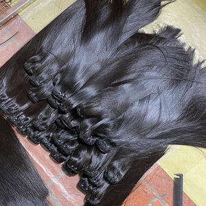 Precio de fábrica al por mayor Raw vietnamita hueso recto Virgen Paquetes de pelo Proveedor - Product Image 1