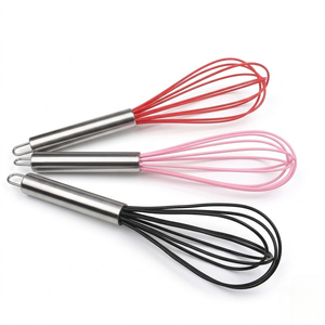 <span class=keywords><strong>Fouet</strong></span> en <span class=keywords><strong>silicone</strong></span> de qualité alimentaire pour mélange intensif, résistant à la rouille, batteur à œufs pour cuisines commerciales - Product Image 1