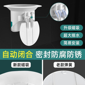 Couvercle de toilette à la turque KS en acier inoxydable, fixation au sol, facile à nettoyer, bloqueur d'odeurs pour salle de bain domestique - Product Image 2