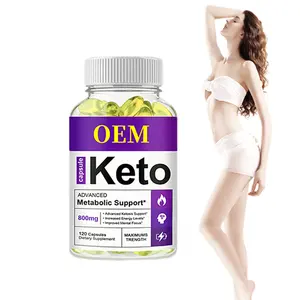 Productos más vendidos Keto píldoras de dieta de pérdida de peso avanzada cápsulas Max Slim softgel Keto cápsula adelgazante