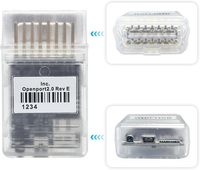 Cable de Diagnóstico OBD2 K-CAN FixPro USB Openport 2.0 ECU Compatible con Jaguar Land Rover Mitsubishi Subaru para 1 Año en Windows